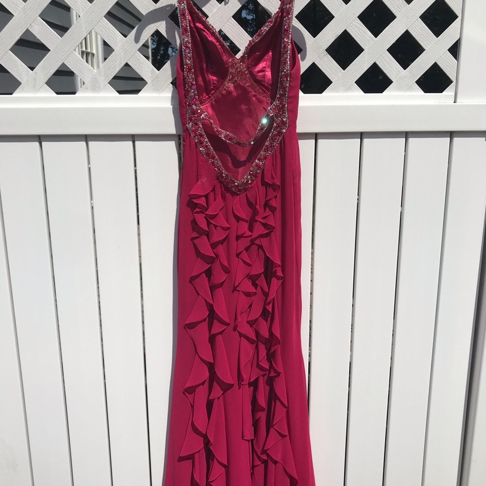 Pink prom dress never worn - Picture 4 of 6